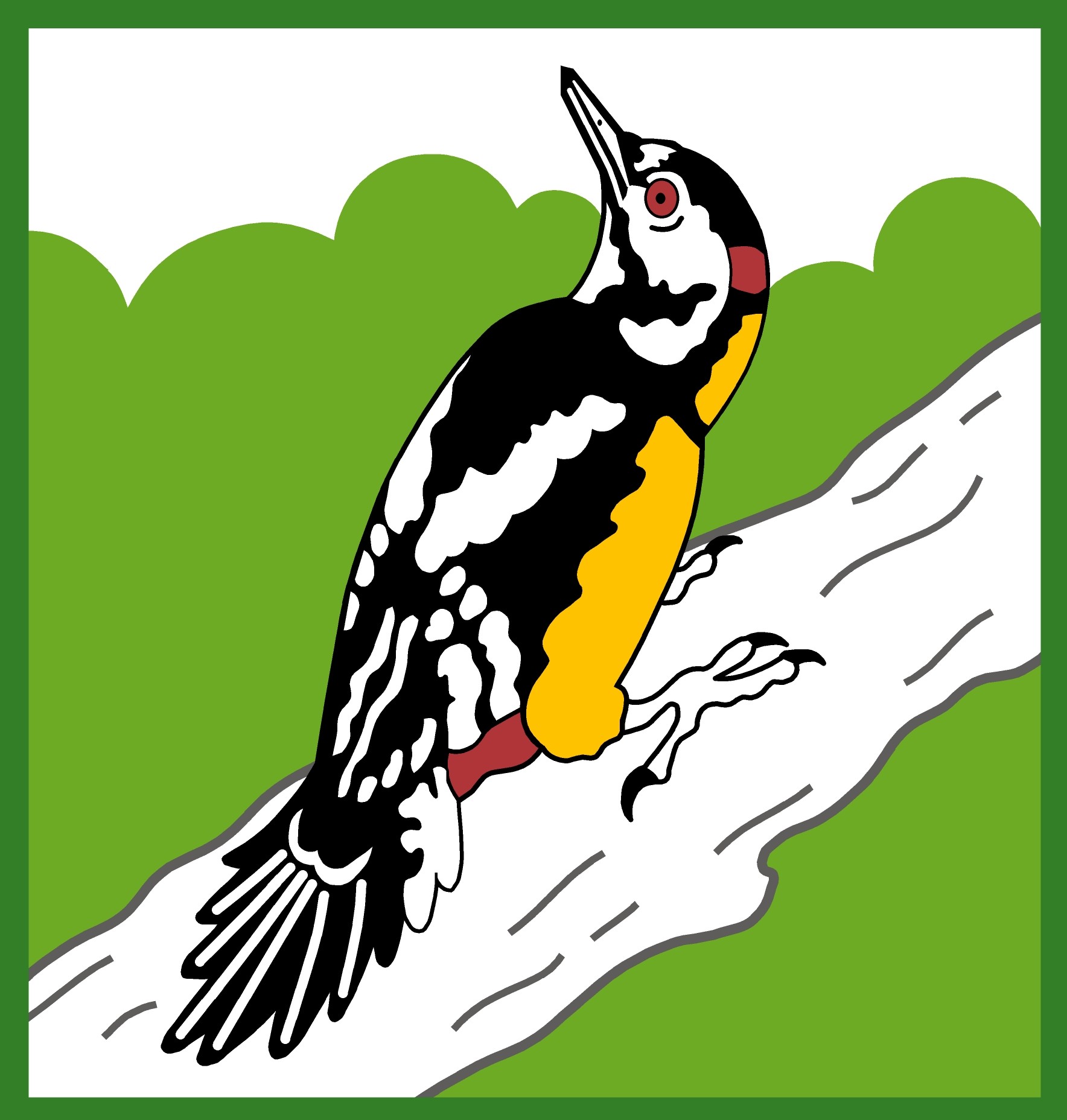 Lo stemma della Riserva Naturale Selva del Lamone (VT)